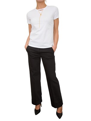 T-SHIRT ELISABETTA FRANCHI BIANCO in DONNA