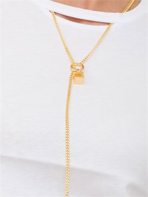 T-SHIRT ELISABETTA FRANCHI BIANCO in DONNA