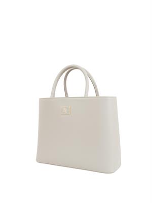 BORSA A SPALLA ELISABETTA FRANCHI GRIGIO in DONNA