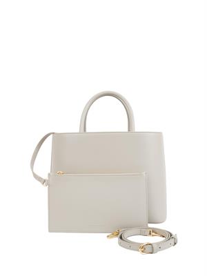 BORSA A SPALLA ELISABETTA FRANCHI GRIGIO in DONNA