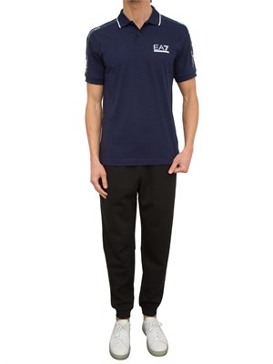 POLO EA7 EMPORIO ARMANI BLU in UOMO