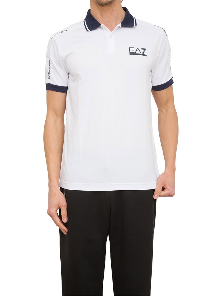 POLO EA7 EMPORIO ARMANI BIANCO