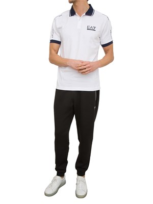 POLO EA7 EMPORIO ARMANI BIANCO in UOMO