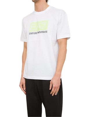 T-SHIRT EA7 EMPORIO ARMANI BIANCO in UOMO