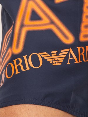 COSTUME EA7 EMPORIO ARMANI BLU in UOMO