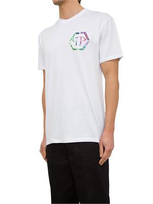 T-SHIRT PHILIPP PLEIN BIANCO in UOMO