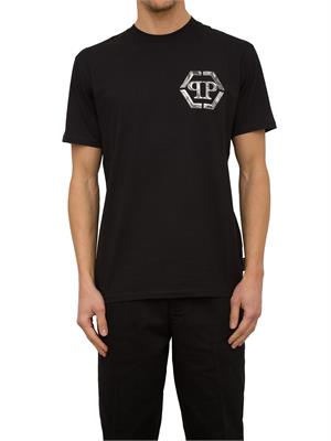 T-SHIRT PHILIPP PLEIN NERO in UOMO