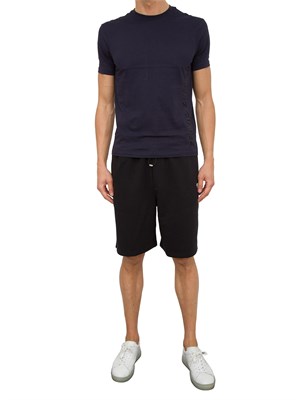 PANTALONE BERMUDA PHILIPP PLEIN NERO in UOMO