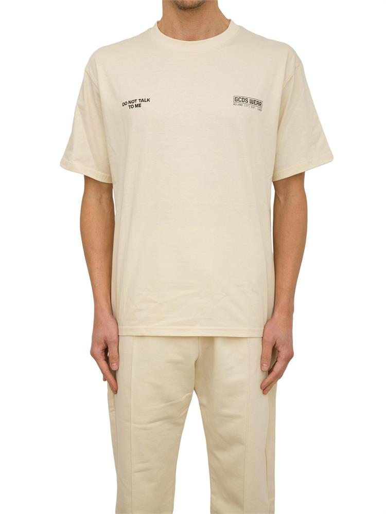 T-SHIRT GCDS BEIGE