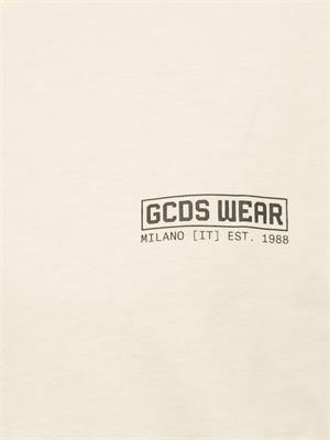 T-SHIRT GCDS BEIGE in UOMO