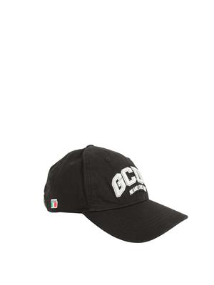 CAPPELLO GCDS NERO in UOMO