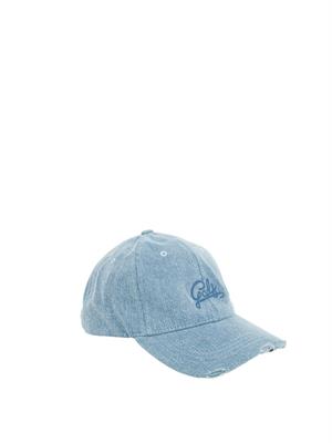 CAPPELLO GCDS BLU DENIM in UOMO