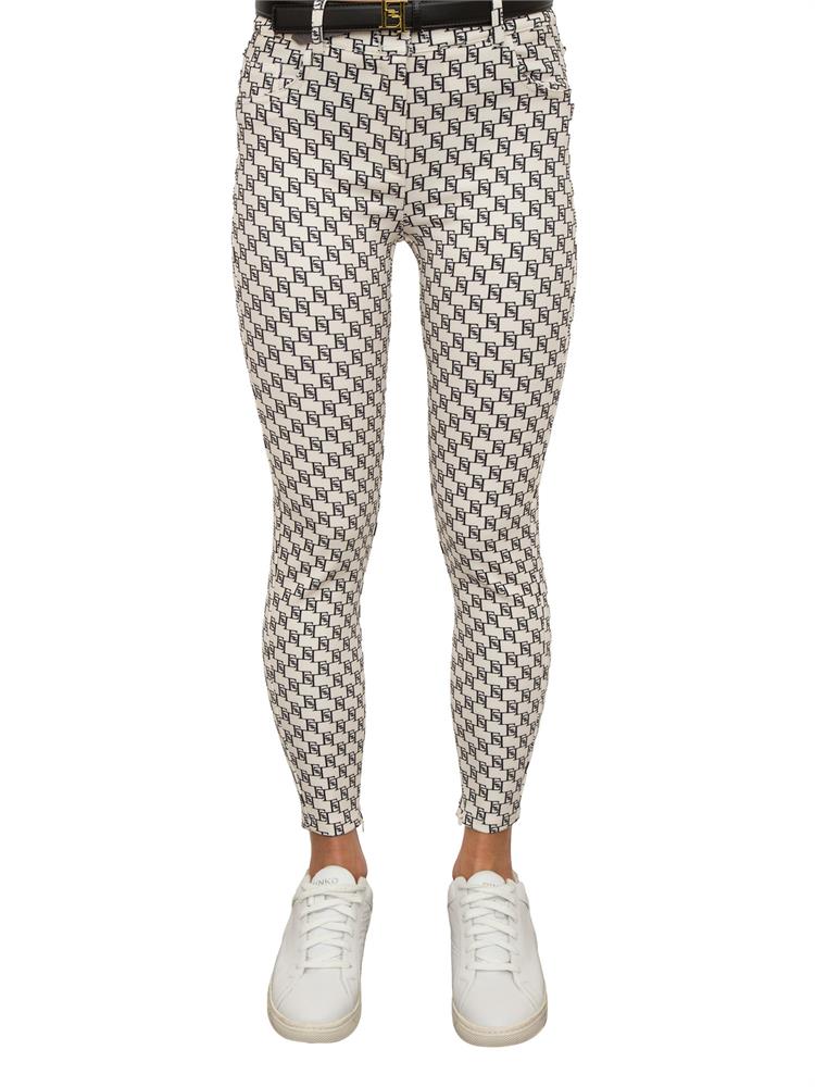 PANTALONE CASUAL ELISABETTA FRANCHI BURRO