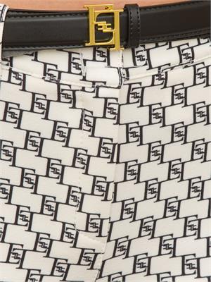 PANTALONE CASUAL ELISABETTA FRANCHI BURRO in DONNA
