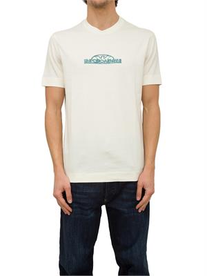 T-SHIRT EMPORIO ARMANI AVORIO in UOMO
