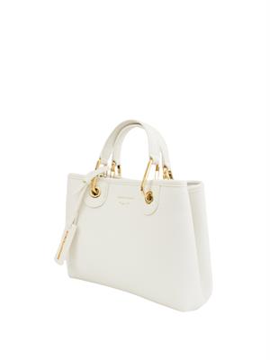 BORSA A SPALLA EMPORIO ARMANI BIANCO in DONNA
