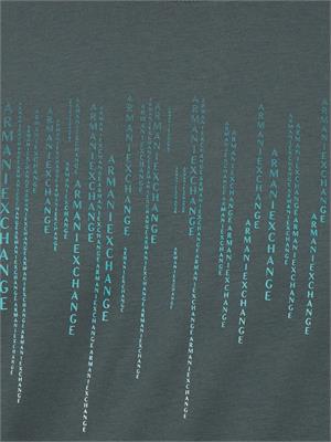 T-SHIRT ARMANI EXCHANGE VERDE in UOMO