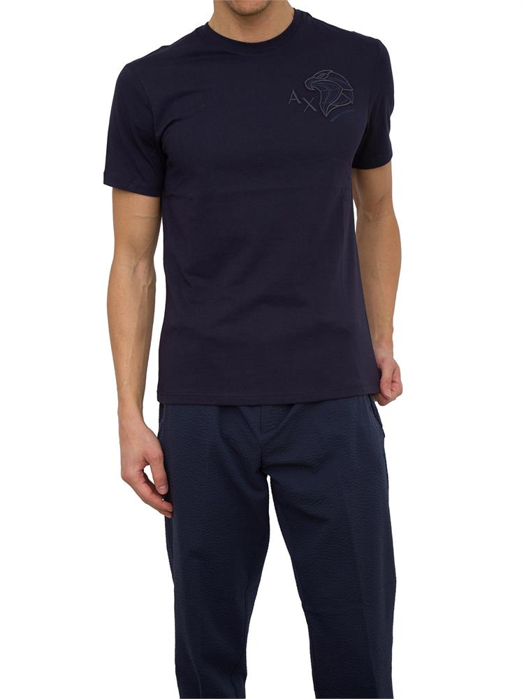 T-SHIRT ARMANI EXCHANGE BLU