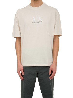 T-SHIRT ARMANI EXCHANGE BEIGE in UOMO