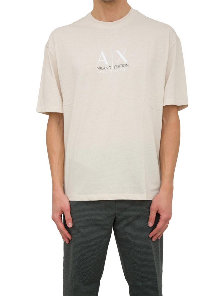 T-SHIRT ARMANI EXCHANGE BEIGE