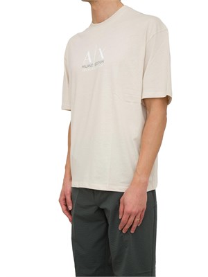 T-SHIRT ARMANI EXCHANGE BEIGE in UOMO