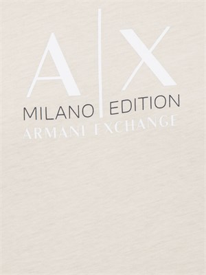 T-SHIRT ARMANI EXCHANGE BEIGE in UOMO