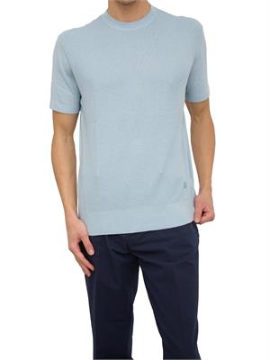 MAGLIA ARMANI EXCHANGE CELESTE in UOMO