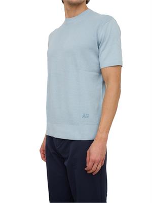 MAGLIA ARMANI EXCHANGE CELESTE in UOMO