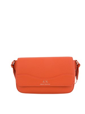 BORSA A SPALLA ARMANI EXCHANGE ARANCIONE in DONNA