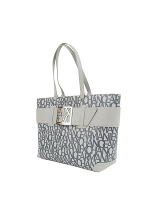 BORSA A SPALLA ARMANI EXCHANGE GRIGIO in DONNA