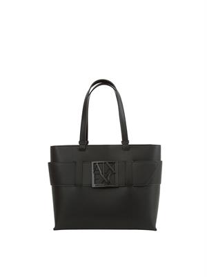 BORSA A SPALLA ARMANI EXCHANGE NERO in DONNA