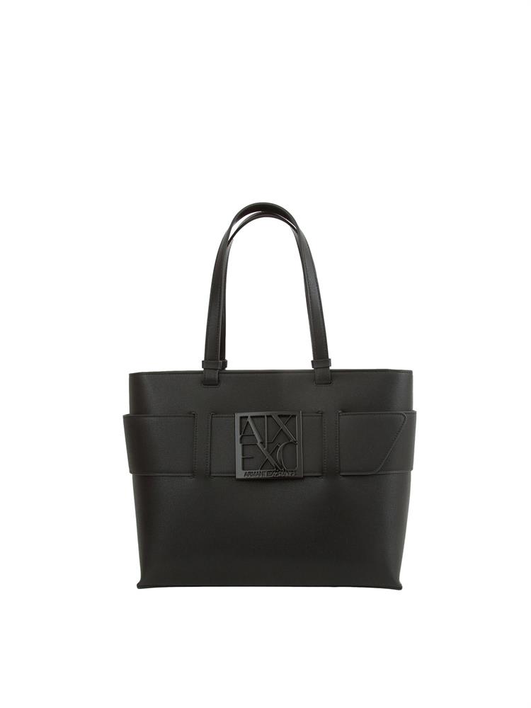 BORSA A SPALLA ARMANI EXCHANGE NERO