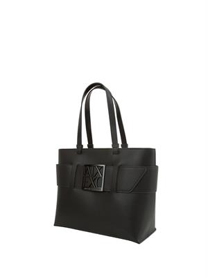 BORSA A SPALLA ARMANI EXCHANGE NERO in DONNA