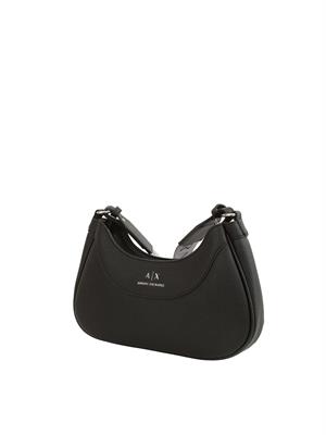 BORSA A SPALLA ARMANI EXCHANGE NERO in DONNA