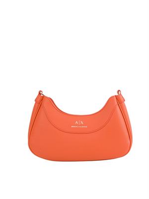 BORSA A SPALLA ARMANI EXCHANGE ARANCIONE in DONNA