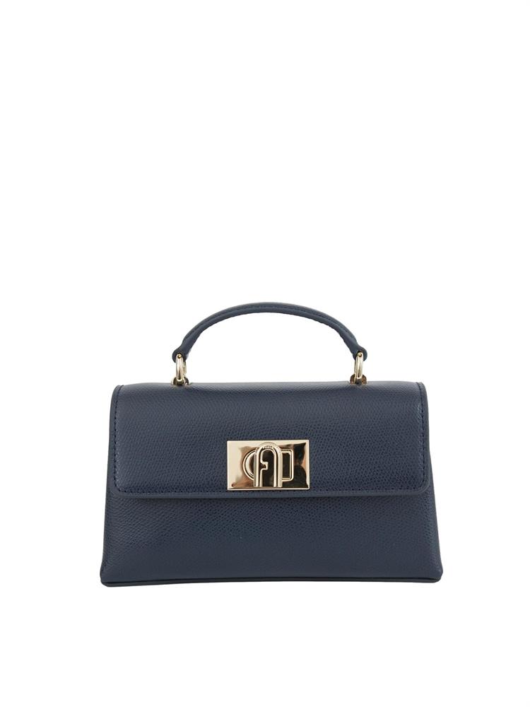 BORSA A SPALLA FURLA BLU