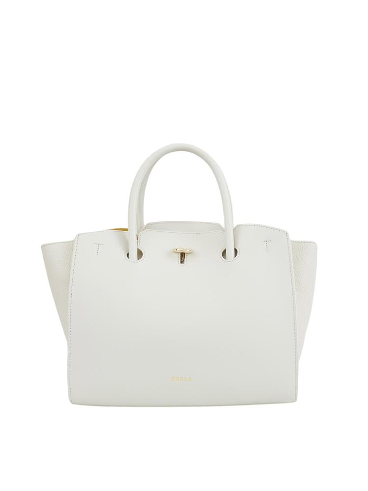BORSA A SPALLA FURLA BIANCO