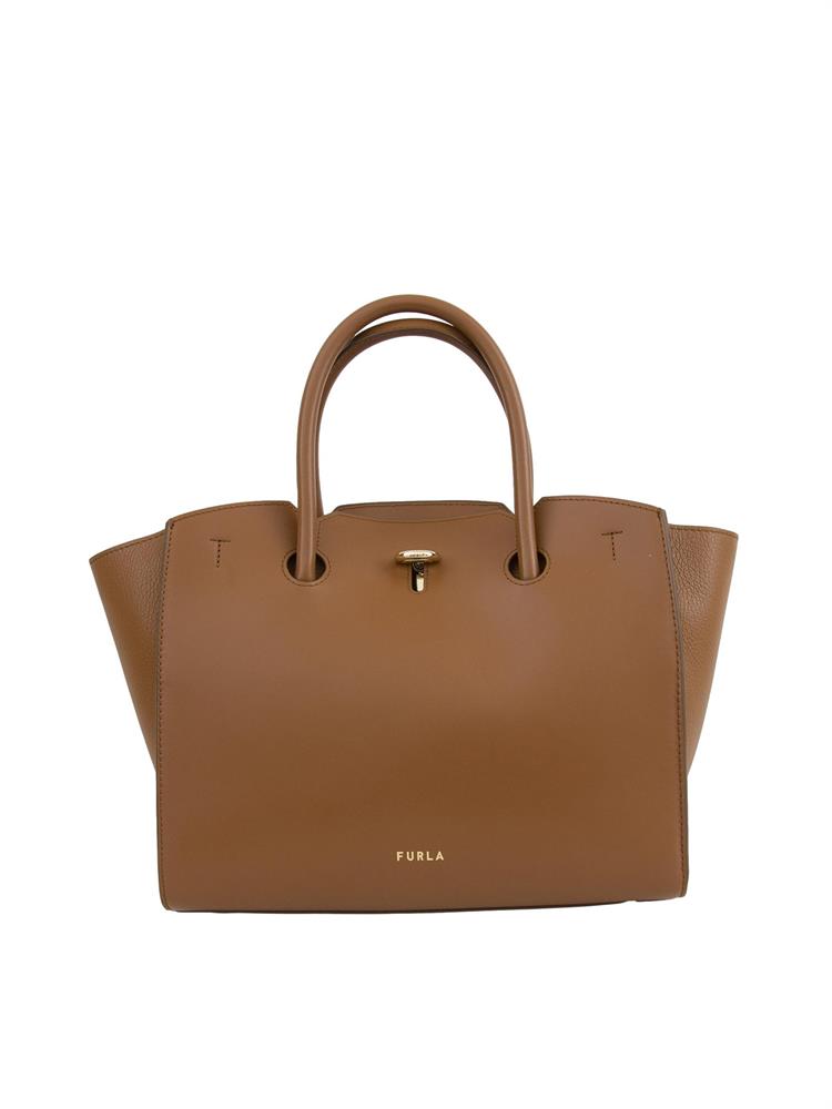 BORSA A SPALLA FURLA MARRONE