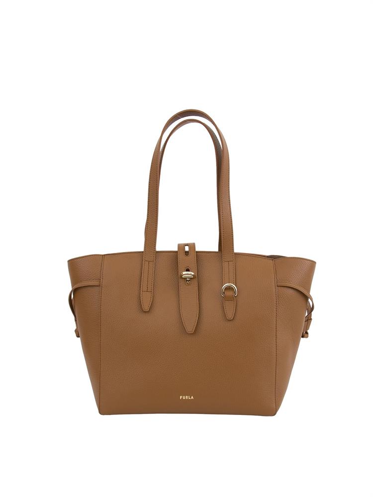 BORSA A SPALLA FURLA MARRONE
