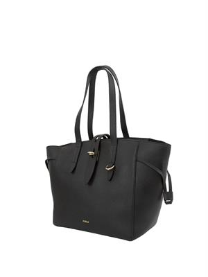 BORSA A SPALLA FURLA NERO in DONNA