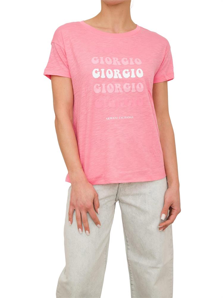 T-SHIRT ARMANI EXCHANGE ROSA