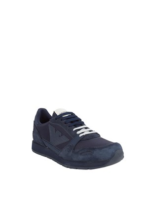 SNEAKERS EMPORIO ARMANI BLU in UOMO