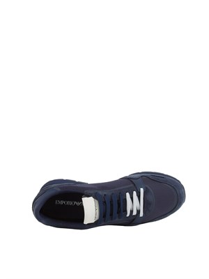 SNEAKERS EMPORIO ARMANI BLU in UOMO