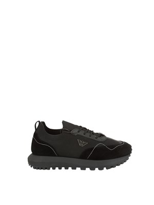 SNEAKERS EMPORIO ARMANI NERO in UOMO