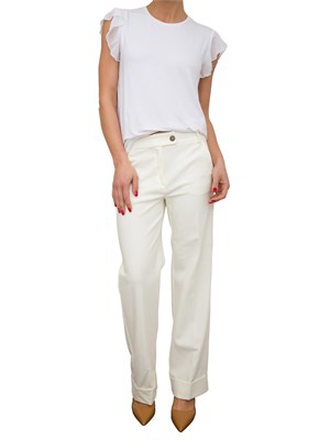 PANTALONE CASUAL MARELLA AVORIO in DONNA