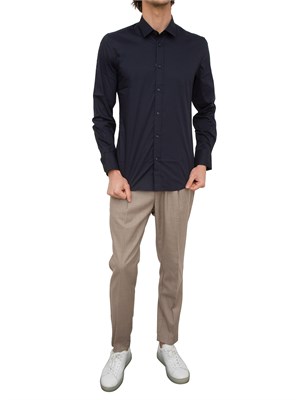 CAMICIA MANICA LUNGA ANTONY MORATO BLU in UOMO