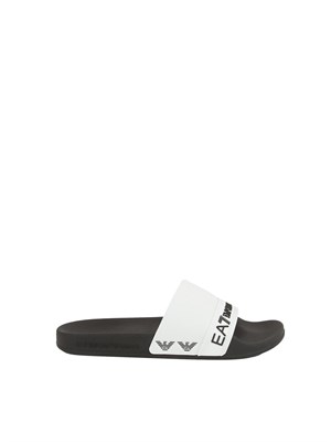 CIABATTE EA7 EMPORIO ARMANI BIANCO in UOMO