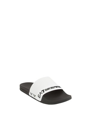 CIABATTE EA7 EMPORIO ARMANI BIANCO in UOMO