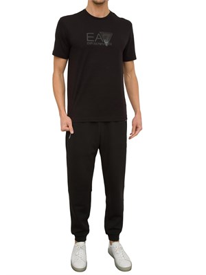 T-SHIRT EA7 EMPORIO ARMANI NERO in UOMO