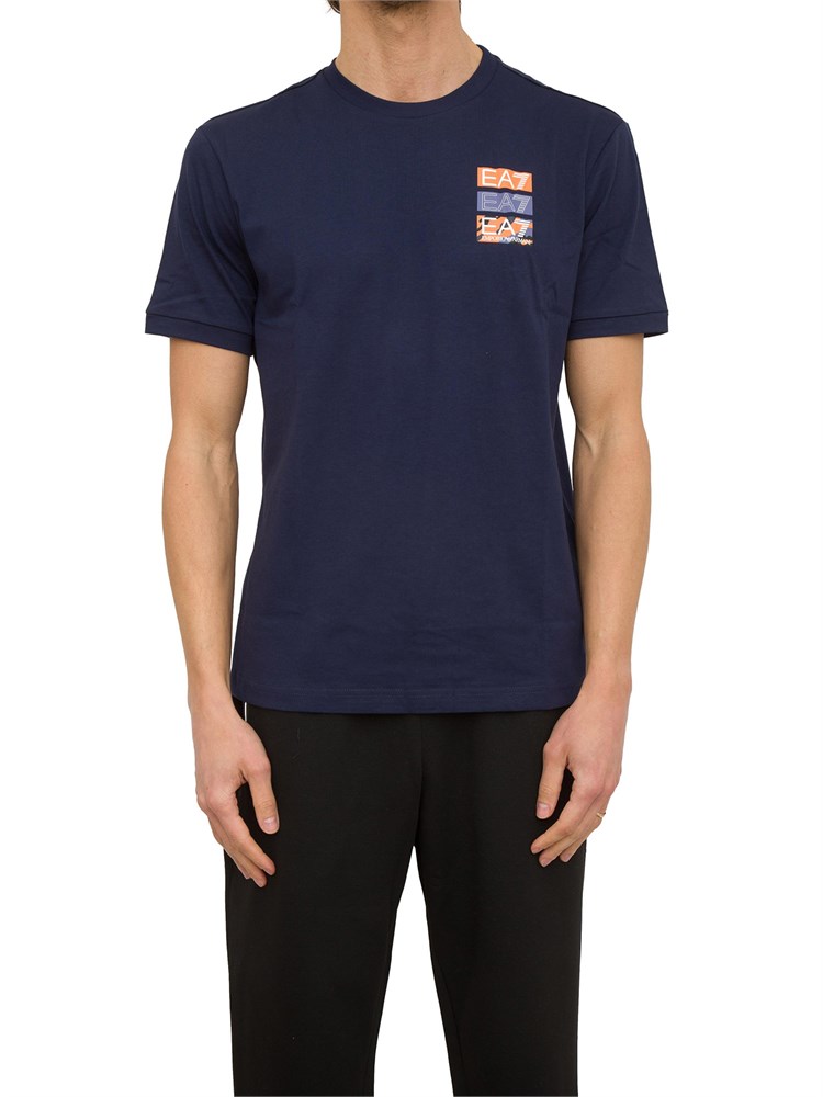 T-SHIRT EA7 EMPORIO ARMANI BLU